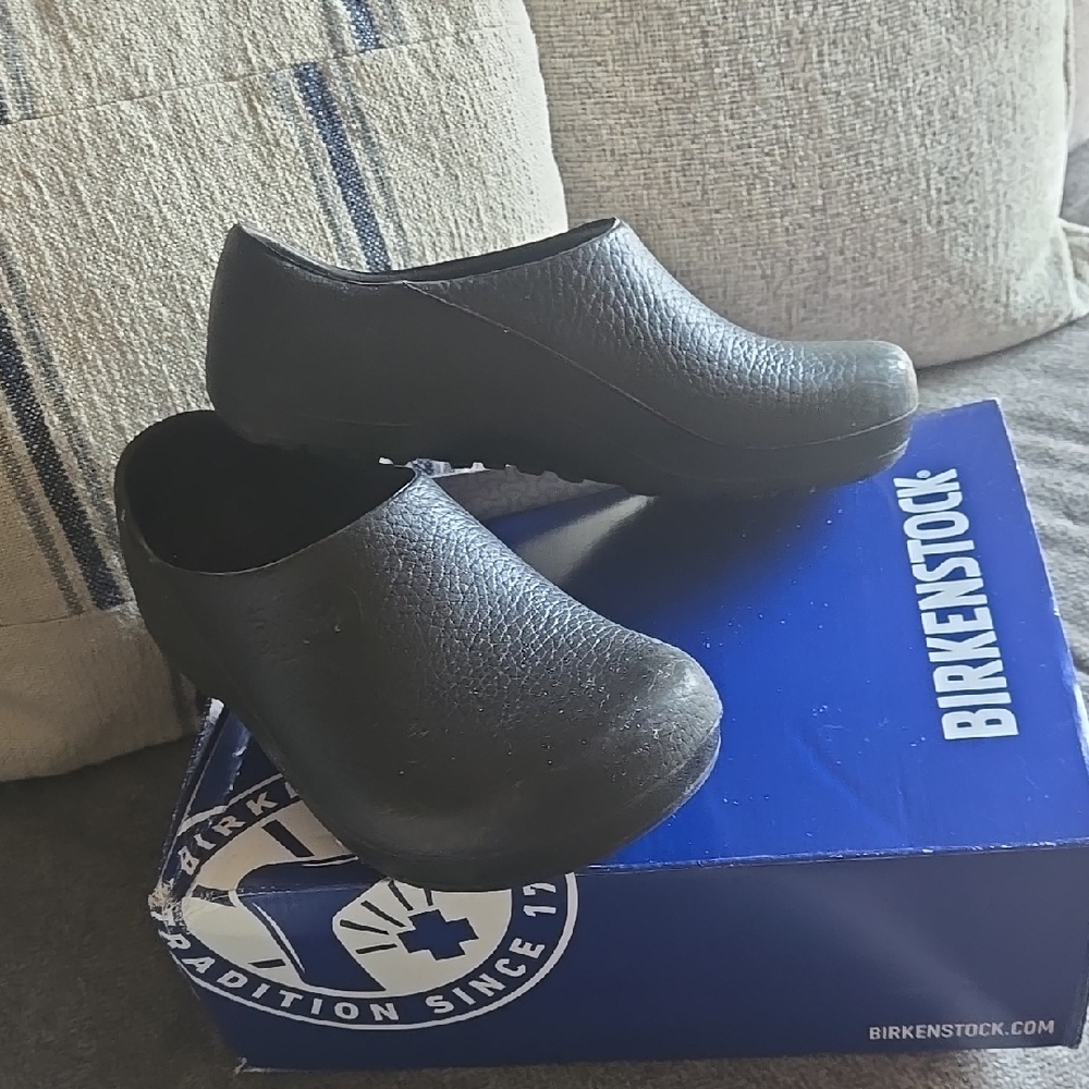 Birkenstock Black Clogs Mules